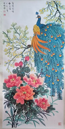 北京书画家李凤兰以墨彩丹青描绘属于自己诗意人生